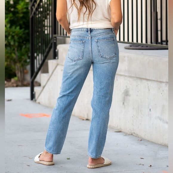 Hidden Women's Distressed Blue Jeans Size 26 - Picture 5 of 11